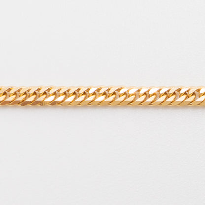 【中古B】K18 18金 喜平ネックレス (6面カットダブル) 50cm/10g 造幣局刻印あり（ホールマーク）kihei