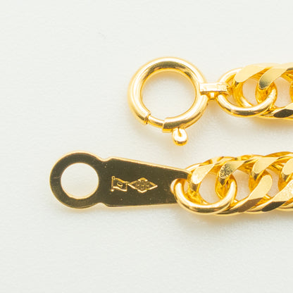 【新品】K24 純金喜平ブレスレット（6面カットダブル）18cm/10g kihei