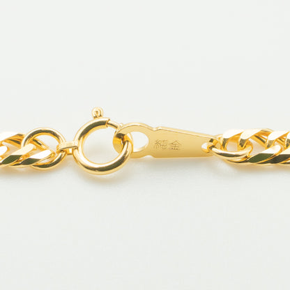 【新品】K24 純金喜平ブレスレット（6面カットダブル）18cm/10g kihei