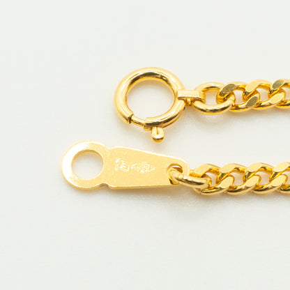 【新品】K24 純金喜平ネックレス（2面カットシングル）60cm/20.2g 造幣局刻印あり（ホールマーク）kihei