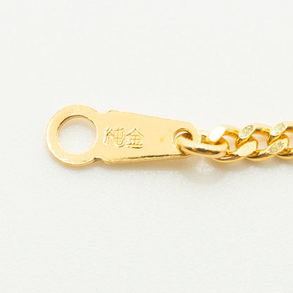 【新品】K24 純金喜平ネックレス（2面カットシングル）60cm/20g kihei