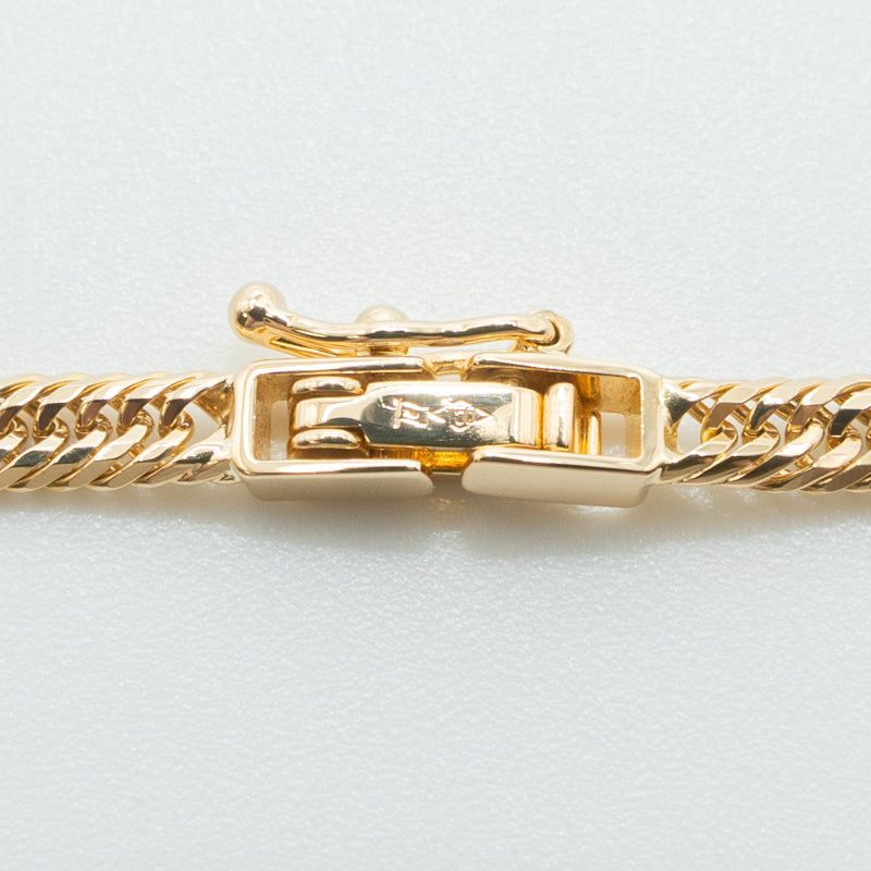 新品仕上げ中古】K18 18金 喜平ネックレス (12面カットトリプル