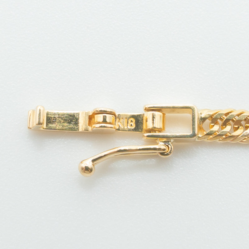 新品仕上げ中古】K18 18金 喜平ネックレス (12面カットトリプル