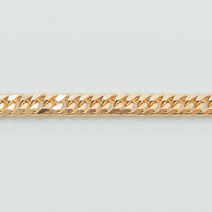 【新品仕上げ中古】K18 18金 喜平ネックレス (6面カットダブル) 50cm/10.3g kihei