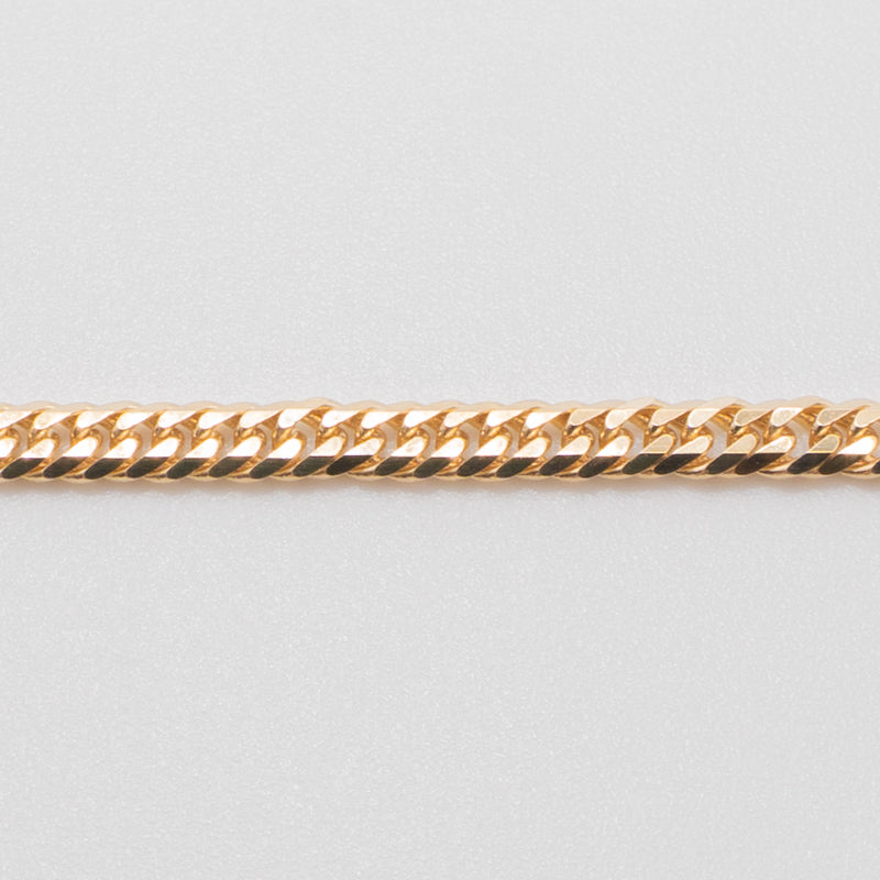 【新品仕上げ中古】K18 18金 喜平ネックレス (6面カットダブル) 50cm/12.8g 造幣局刻印あり（ホールマーク） kihei