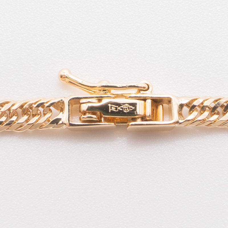 【新品仕上げ中古】K18 18金 喜平ネックレス (12面カットトリプル) 45cm/11.4g 造幣局刻印あり（ホールマーク）kihei