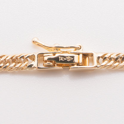 【新品仕上げ中古】K18 18金 喜平ネックレス (12面カットトリプル) 45cm/11.4g 造幣局刻印あり（ホールマーク）kihei