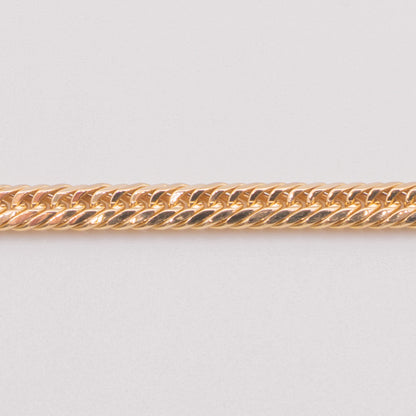 【新品仕上げ中古】K18 18金 喜平ブレスレット (8面カットトリプル) 18cm/8g 造幣局刻印あり（ホールマーク）kihei