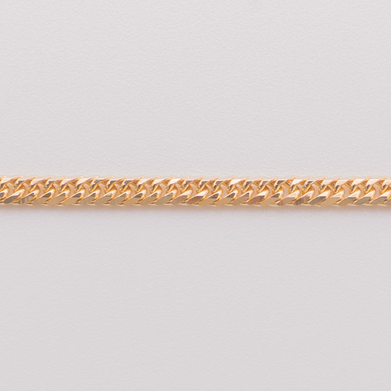 【新品仕上げ中古】K18 18金 喜平ネックレス(6面カットダブル) 45cm/9.2g 造幣局刻印あり（ホールマーク）kihei