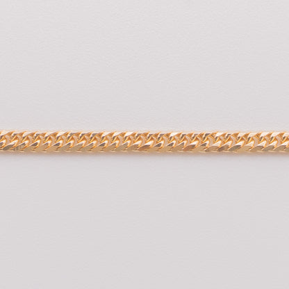 【新品仕上げ中古】K18 18金 喜平ネックレス(6面カットダブル) 45cm/9.2g 造幣局刻印あり（ホールマーク）kihei