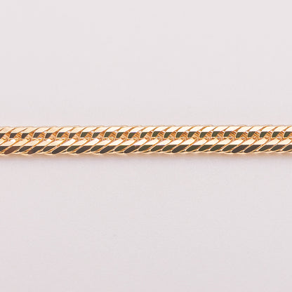 【新品仕上げ中古】K18 18金 喜平ネックレス(12面カットトリプル) 50cm/25.8g 造幣局刻印あり（ホールマーク）