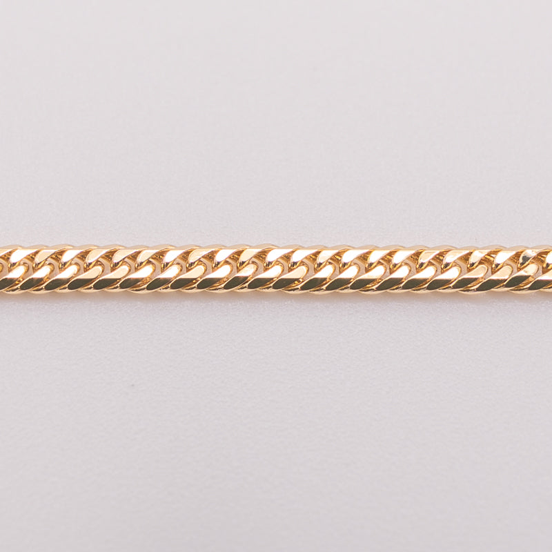 【新品仕上げ中古】K18 18金 喜平ネックレス(6面カットダブル) 45cm/11.6g 造幣局刻印あり（ホールマーク）