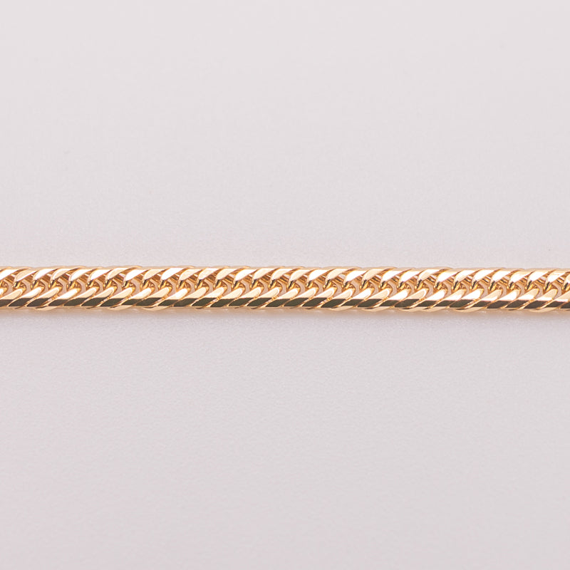 【新品仕上げ中古】K18 18金 喜平ネックレス(8面カットトリプル) 17cm/4.9g 造幣局刻印あり（ホールマーク）