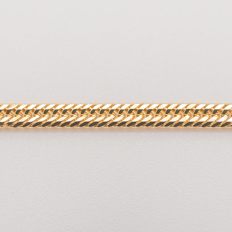 【新品仕上げ中古】K18 18金 喜平ネックレス(12面カットトリプル) 50cm/12.5g 造幣局刻印あり（ホールマーク）