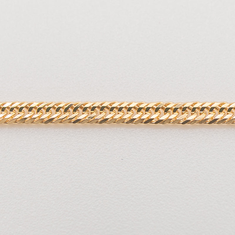 【新品仕上げ中古】K18 18金 喜平ネックレス(12面カットトリプル) 45cm/5.7g 造幣局刻印あり（ホールマーク）