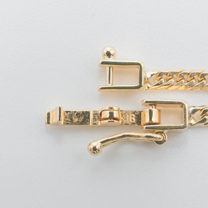 【新品仕上げ中古】K18 18金 喜平ネックレス(6面カットダブル) 60cm/10.2g 造幣局刻印あり（ホールマーク）kihei