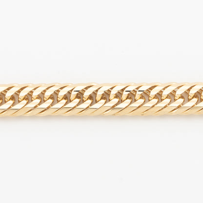 【新品仕上げ中古】K18 18金 喜平ブレスレット(20面カットトリプル) 18cm/18.6g 造幣局刻印あり（ホールマーク）