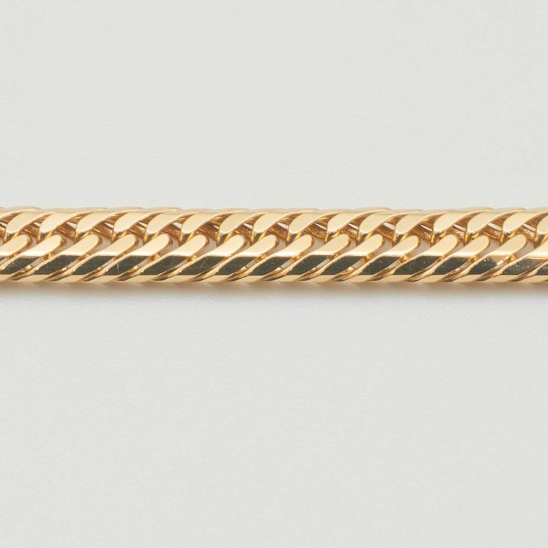 【新品】K18 18金喜平ブレスレット（8面カットトリプル）16cm/4g 造幣局刻印あり（ホールマーク）kihei
