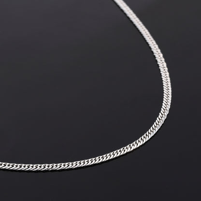 【新品】Pt999 純プラチナ喜平ネックレス（6面カットダブル）50cm/10g kihei