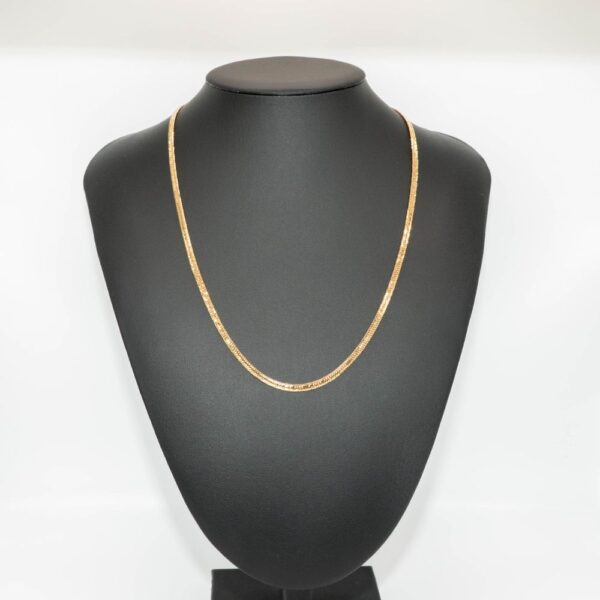K18 18金喜平ネックレス(12面カットトリプル) 50cm/12.3g ゴールド キヘイ ネックレスメンズ&レディース ユニセックス - 画像 (2)