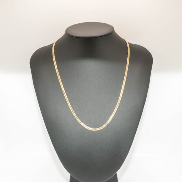K18 18金喜平ネックレス(8面カットトリプル) 50cm/12.2g ゴールド キヘイ ネックレス メンズ&レディース ユニセックス - 画像 (2)